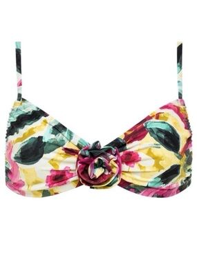 Montce Island Floral Bikini Top